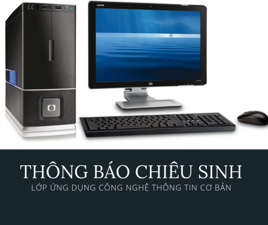 Thông Báo Chiêu Sinh Lớp ứng Dung Cntt Cơ Bản