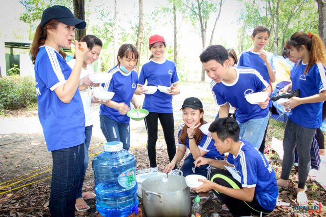 Trại gắng sức - Trường Cao đẳng Bách khoa Nam Sài Gòn