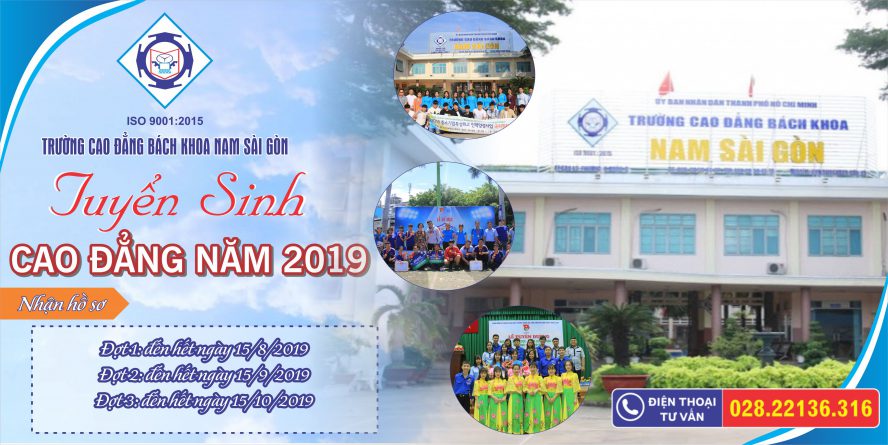 Tuyển Sinh Cao đẳng 2019 (banner)