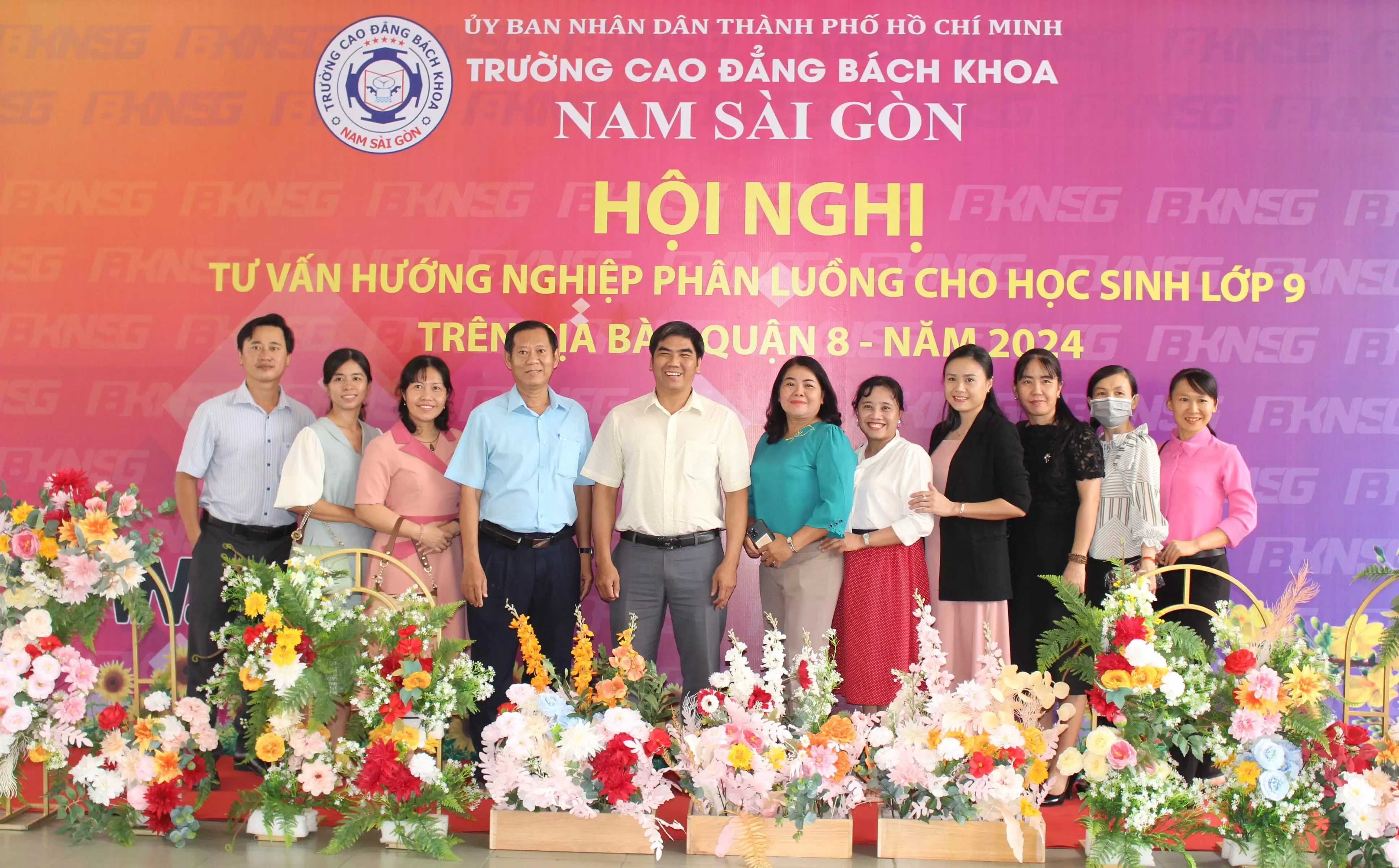 Hội nghị “Tư vấn hướng nghiệp phân luồng cho học sinh lớp 9 trên địa bàn quận 8” năm 2024