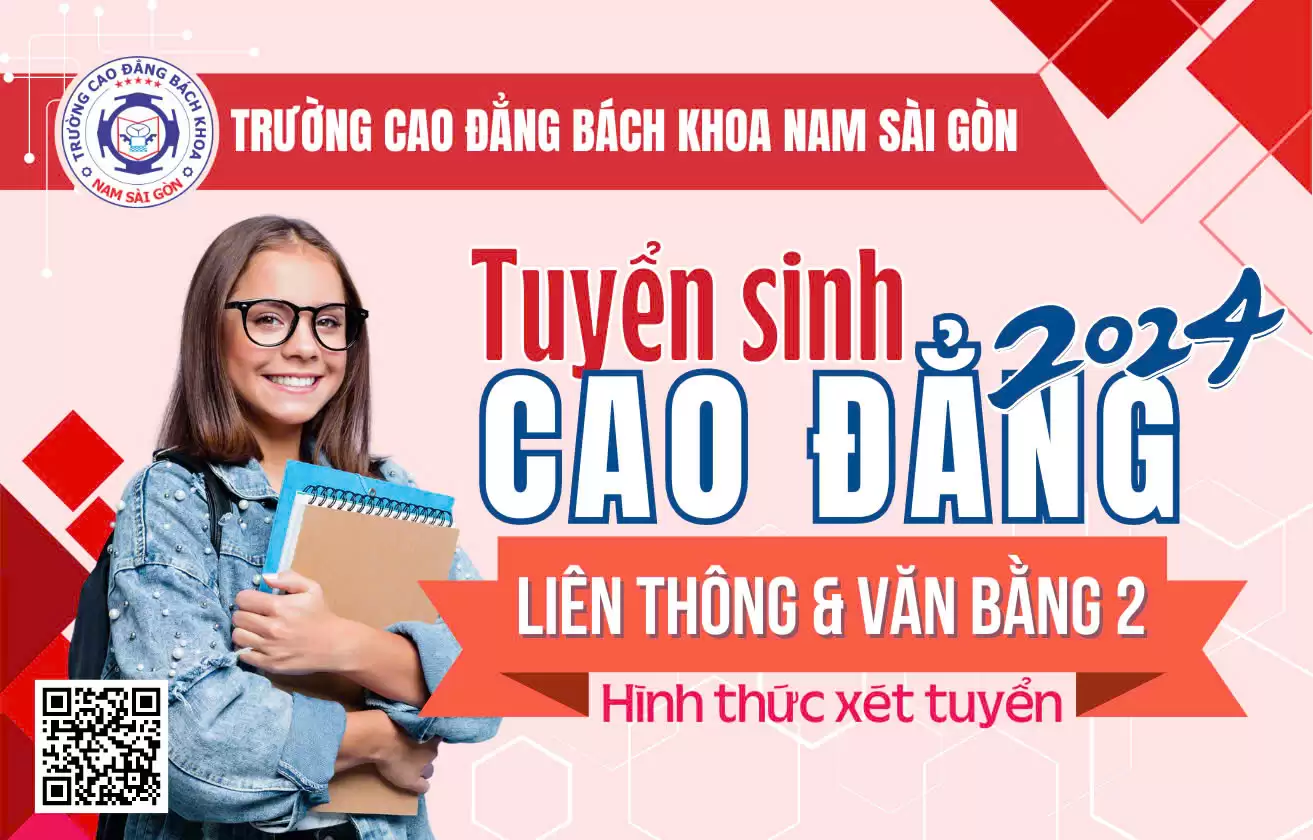 Thông báo tuyển sinh liên thông và Văn bằng 2 Cao đẳng chính quy năm 2024